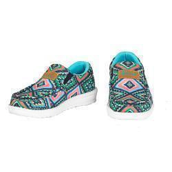 443003897 | GIRL’S TWISTER GREEN/PINK ISLA SHOES