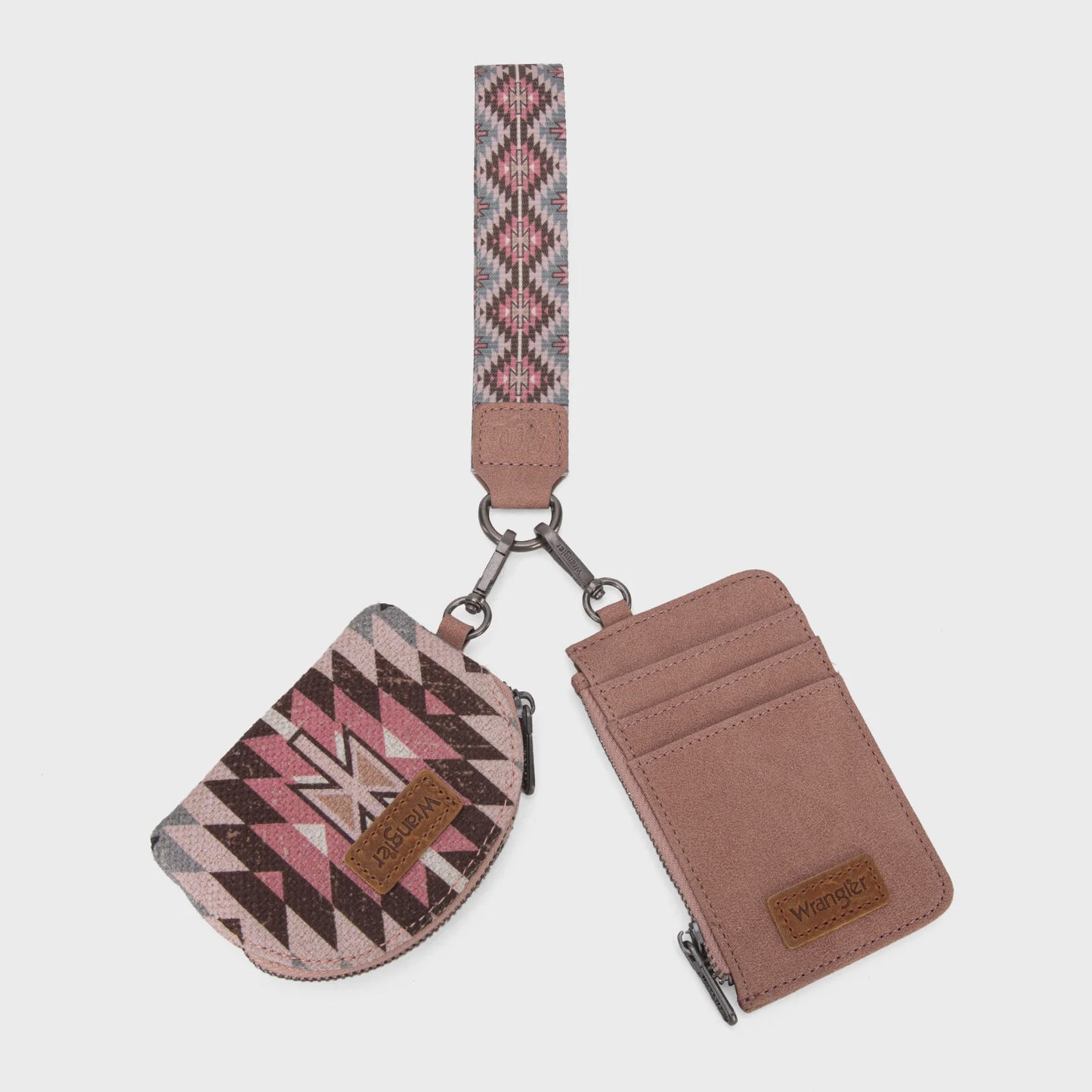 WG2213-W0051DPK | WRANGLER DARK PINK 3PC SOUTHWESTERN WRISTLET