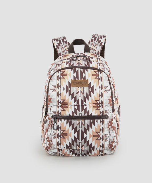 WG2206-9110LBR | WRANGLER AZTEC LIGHT BROWN BACKPACK