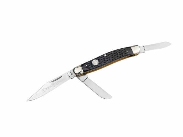 110856 | BOKER TRADITIONAL SERIES 2.0 TREEBRAND STOCKMAN JIGGED BLACK BONE KNIFE