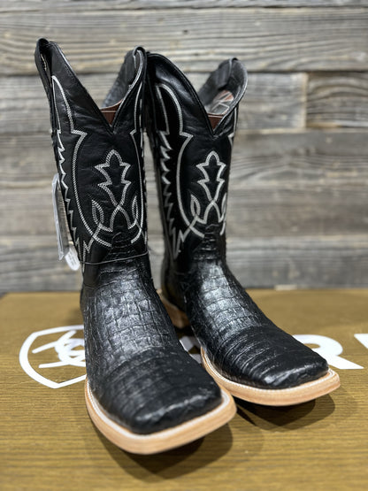 RANCHERS CAIMAN BELLY BLACK RANCHER TOE