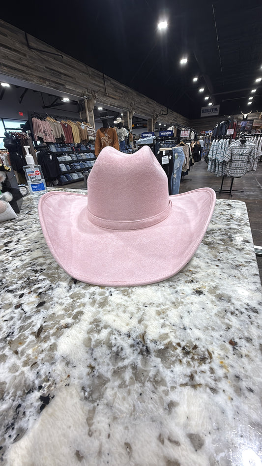 STONE KIDS PINK FELT HAT
