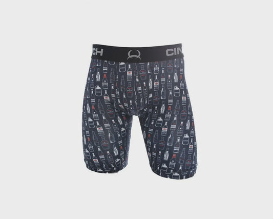 **FINAL SALE** MXY6001017 | CINCH MEN'S 9 LIQUOR BOXER BRIEF