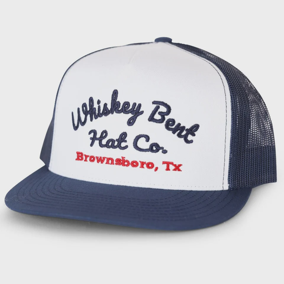 WHISEY BENT NAVY/WHITE/NAVY CONWAY CAP