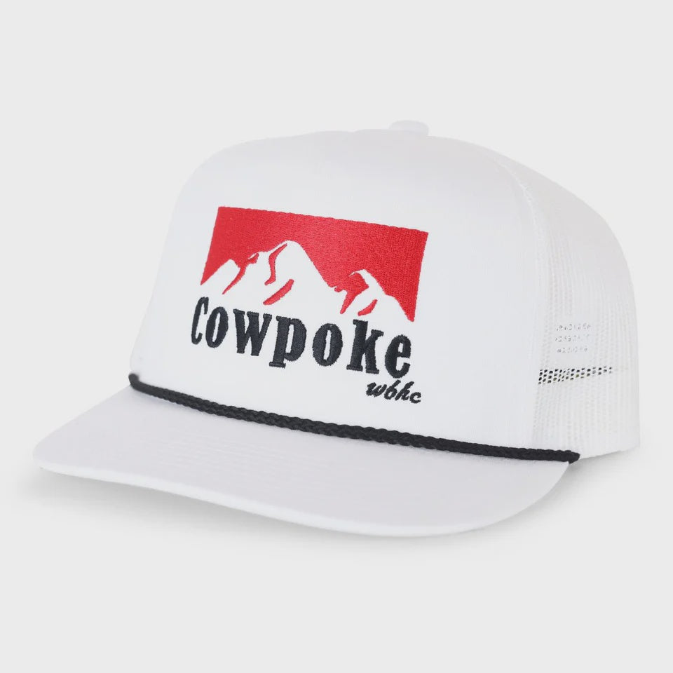 WHISKEY BENT COWBOY KILLER 2.0 WHITE/WHITE CAP