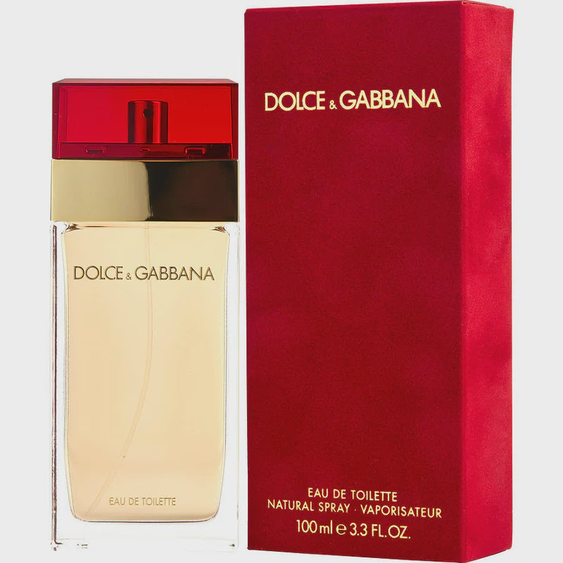 DOLCE GABBANA - WOMENS PERFUME - (burgundy box)