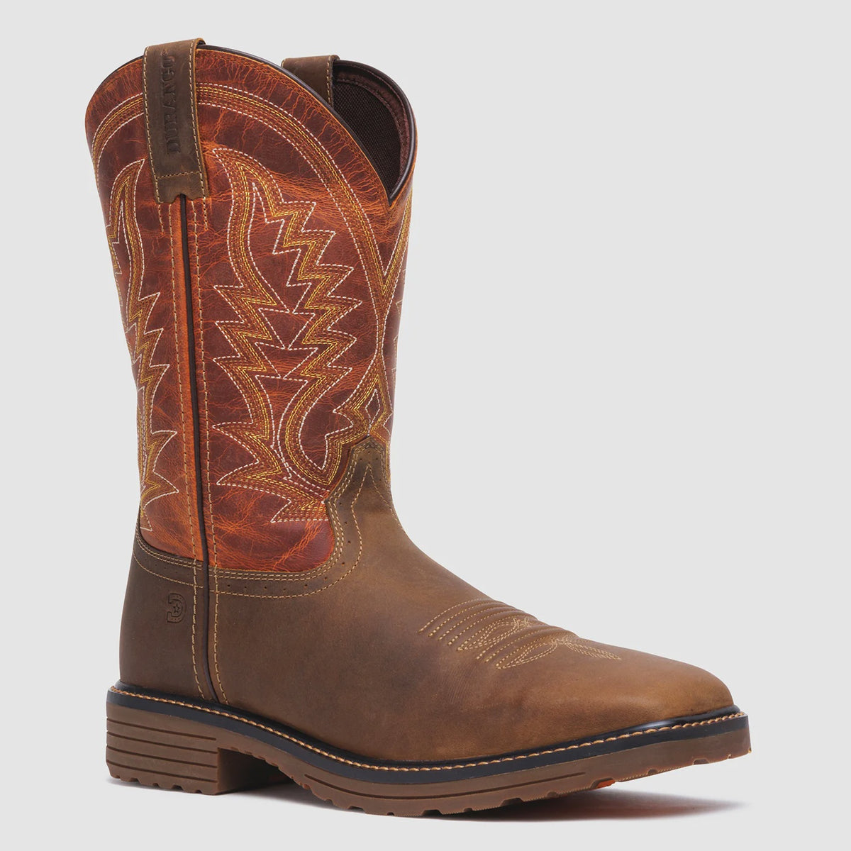DDB0528 | DURANGO MEN'S WORKHORSE BROWN LEATHER BOOTS