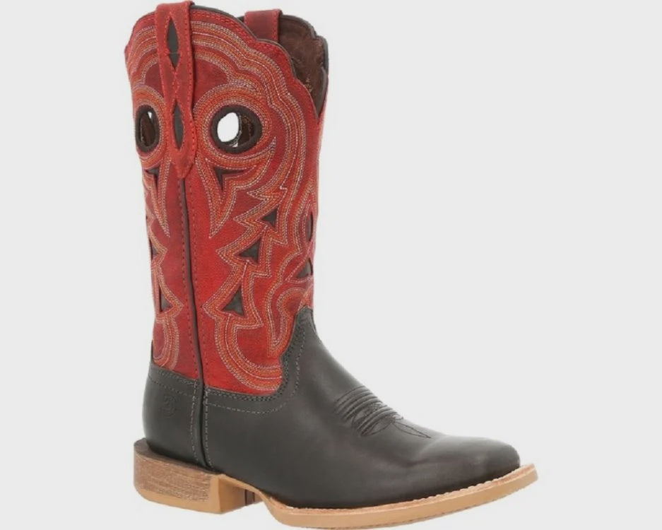 * FINAL SALE* DRD0421 | DURANGO WOMENS LADY REBEL BLACK/RED