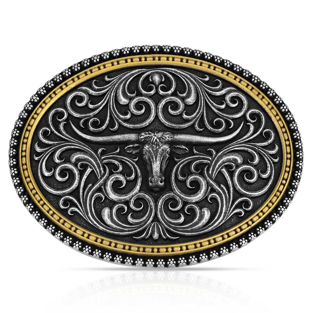 A1077P | ATTITUDE TWO TONE STOCKYARD BUCKLE