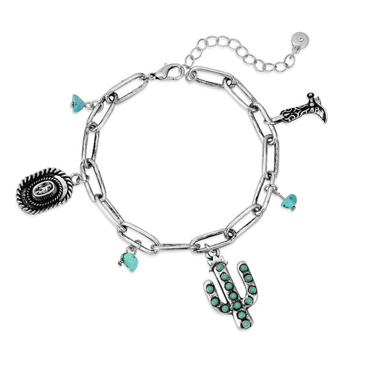 ABC6357 | COWGIRL CHARM BRACELET