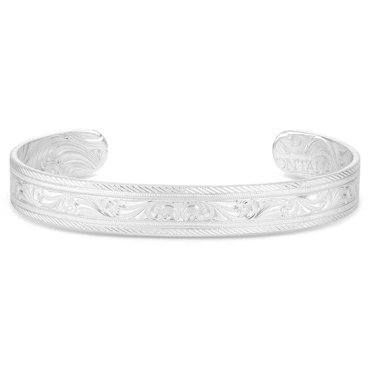 BC6063 |MONTANA SILVERSMITHS OUT WEST CUFF BRACELET