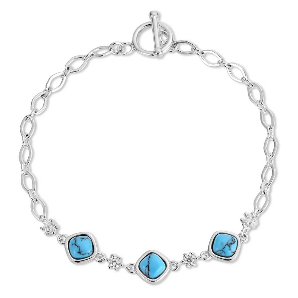 BC6485 | MONTANA SILVERSMITHS CANYON SERENADE TURQUOISE BRACELET