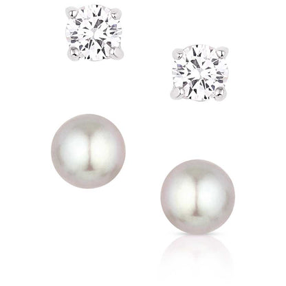 ER6117 | MONTANA SILVERSMITH PEARL HARMONY STUD EARRING SET