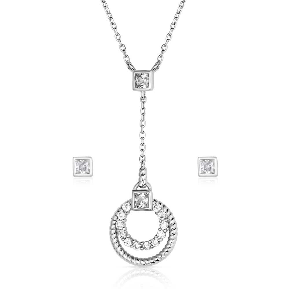 JS6294 | MONTANA SILVERSMITH TWILIGHT RIATA JEWELRY SET
