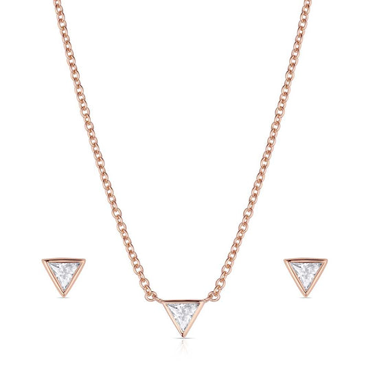JS6380 | MONTANA SILVERSMITH ROSE OF THE ROCKIED JEWELY SET