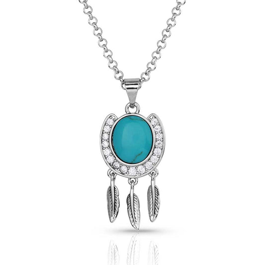 NC5722 | CATCHING LUCK HORSESHOE NECKLACE
