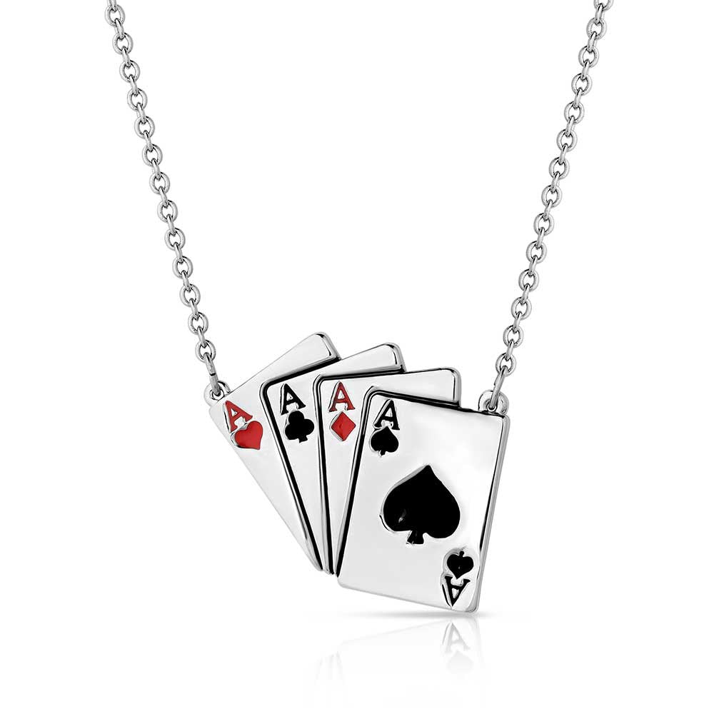 NC6000 | MONTANA SILVERSMITHS FOUR OF A KIND NECKLACE