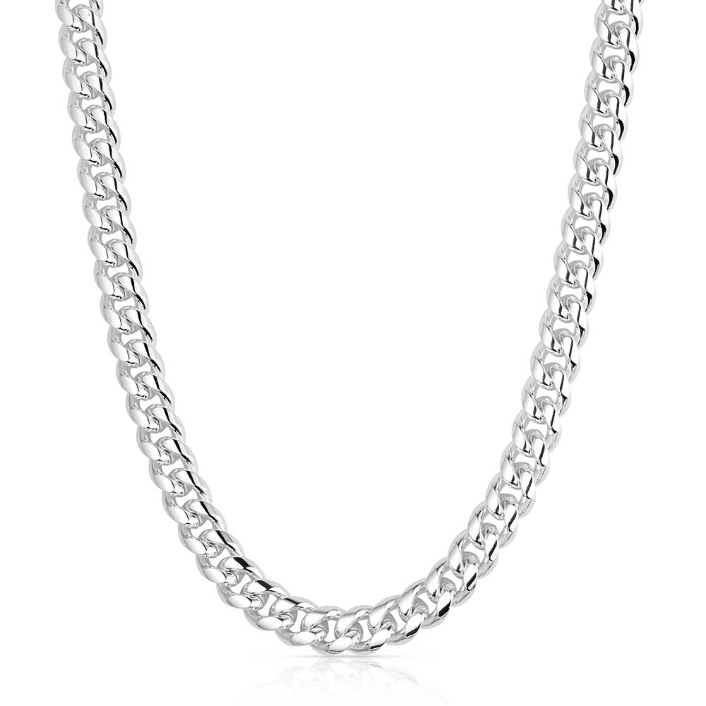 NC6437 | MONTANA SILVERSMITHS FROSTED LUSTER CHAIN NECKLACE