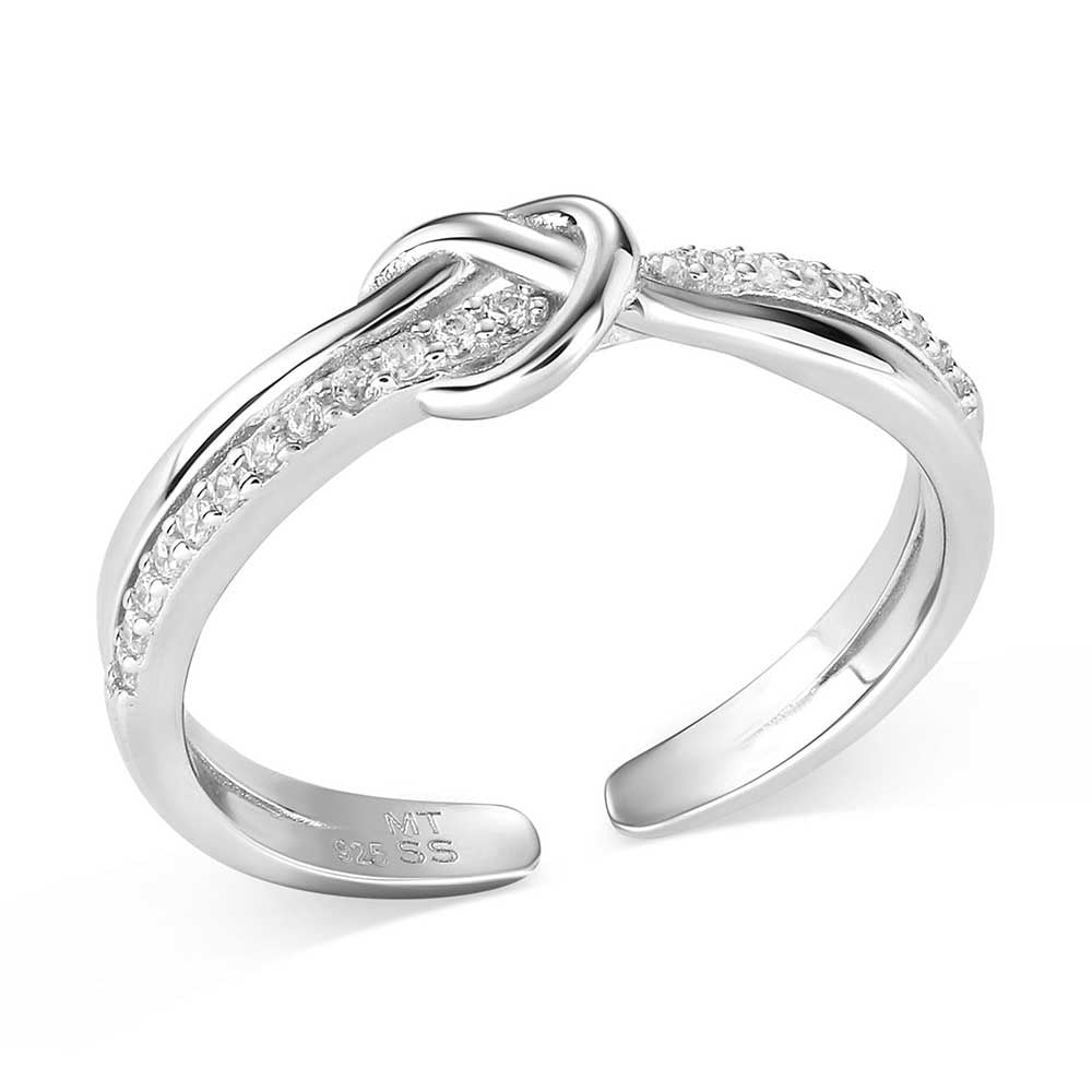 RG6297 | MONTANA SILVERSMITH TIED TO YOU RING