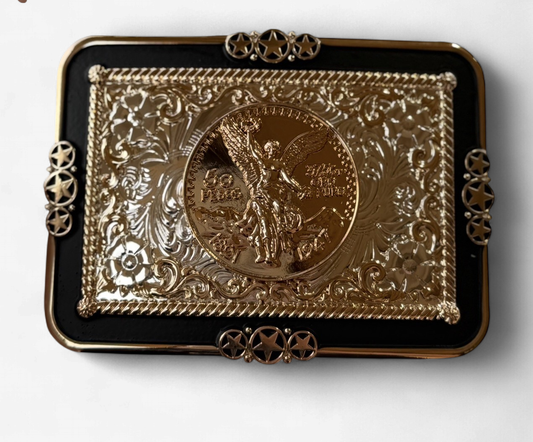 CENTENARIO BLACK BORDER BUCKLE