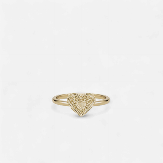 SPURWEST AUDREY HEART RING