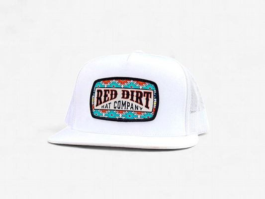 RDHC-541 | RED DIRT BOSS HOG WHITE/WHITE CAP