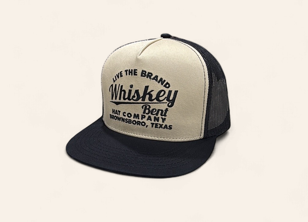 WHISKEY BENT THE CALI TAN CAP - TAN/BLACK