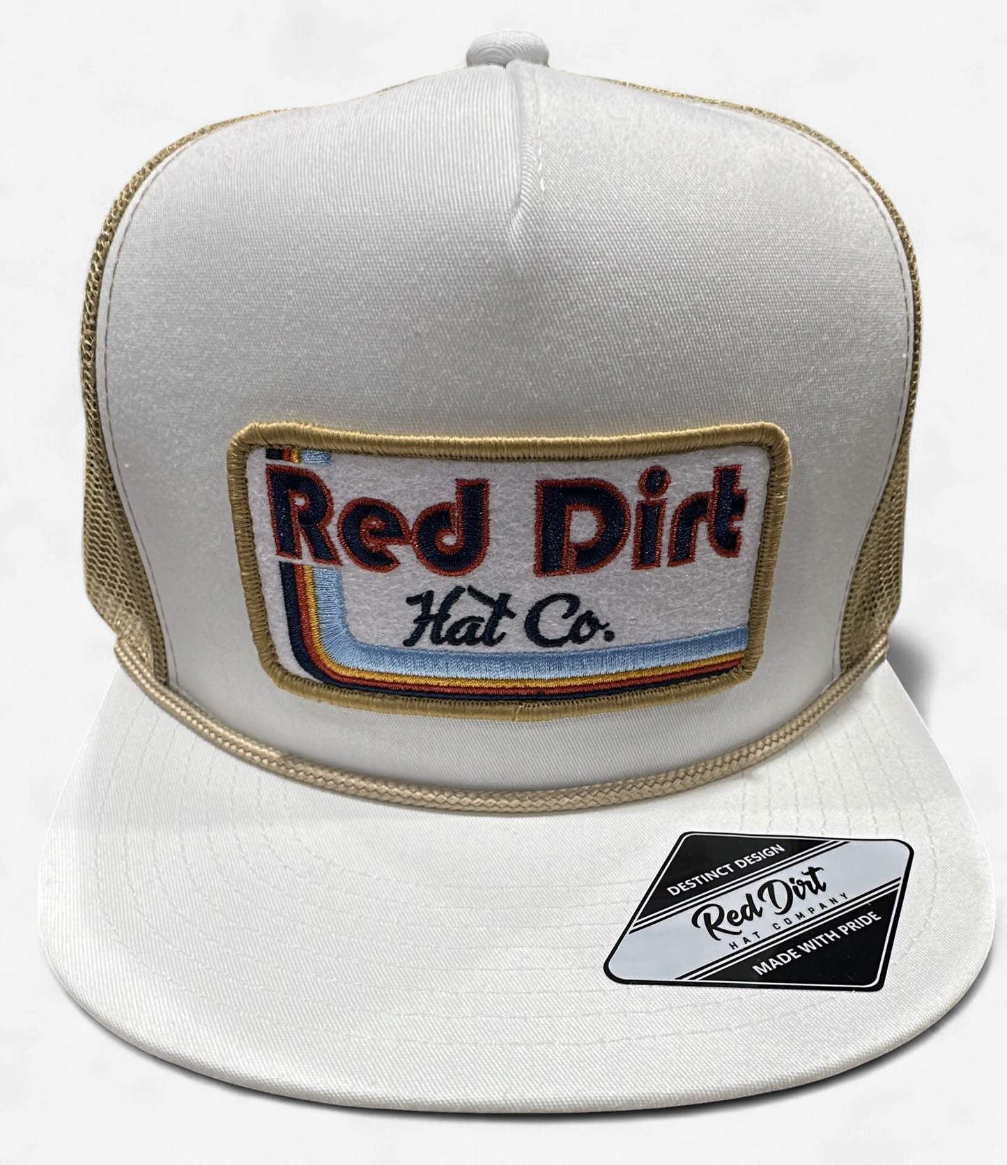 RDHC-429 | RED DIRT NEON COWBOY WHITE/KAKI