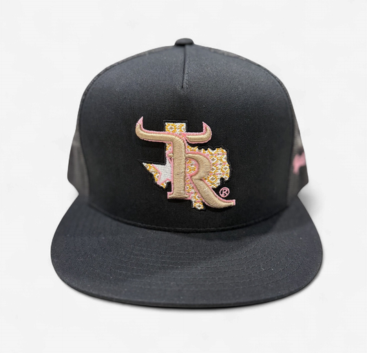 TEXAS RANCH FRAPPUCCION CAP- BLACK ON BLACK