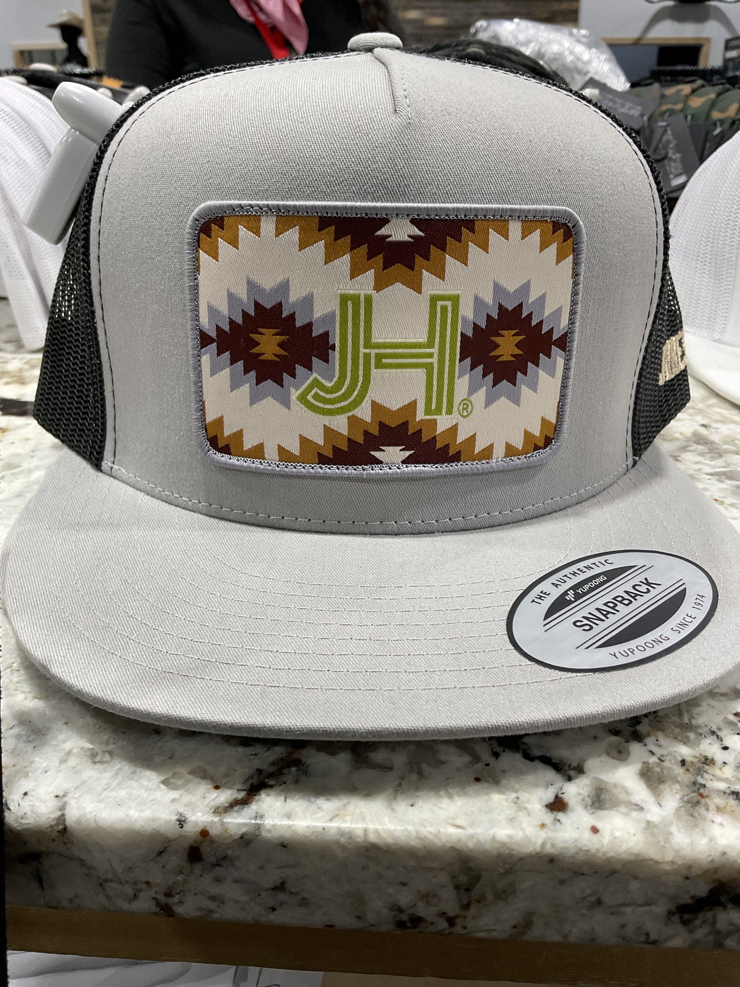JOBES HATS BROWN AZTEC CAP