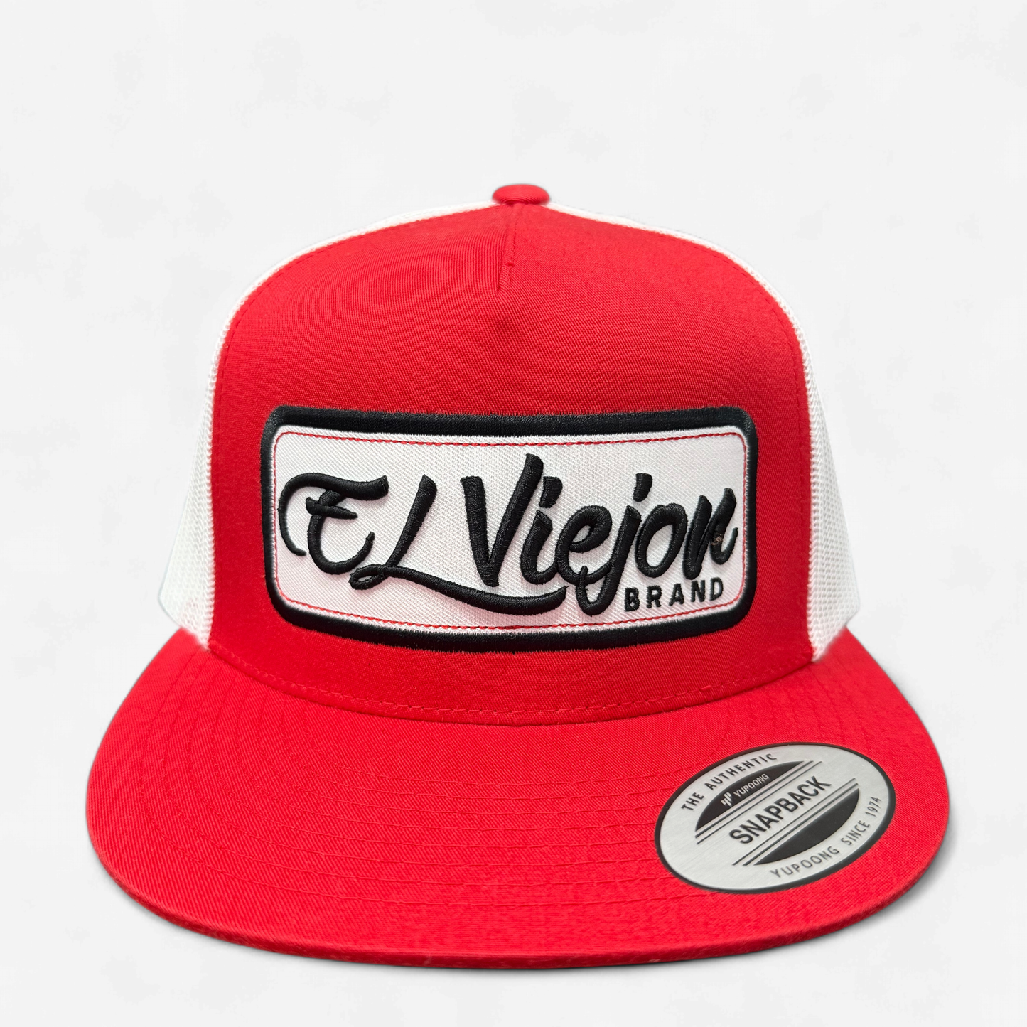 EL VIEJON | BRAND PATCH RED/WHITE CAP