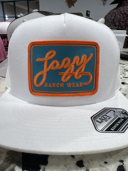 LAZY J RANCH BREAKAWAY TEAL CAP