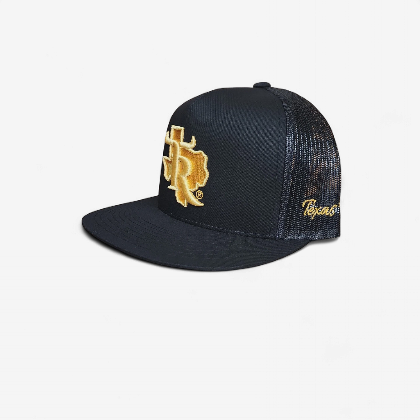 TEXAS RANCH EL CENTENARIO ALL BLACK/GOLD CAP