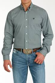 MTW1105758 | CINCH MENS GREEN LS BD