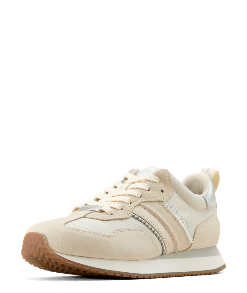 10074397 | ARIAT WOMENS RANCH RUNNER SHOE - BUTTERCREAM