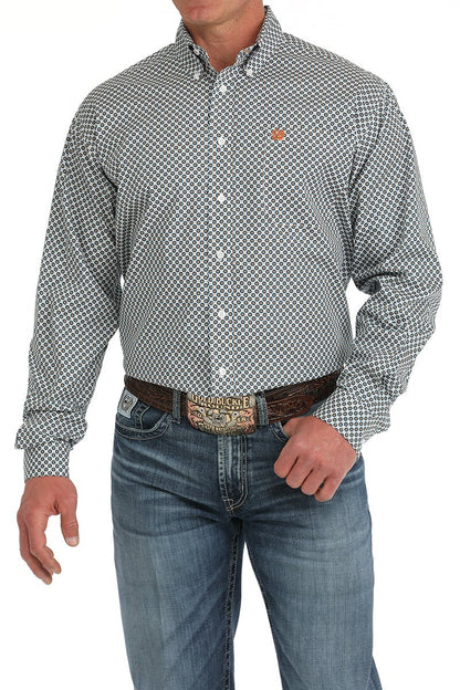 MTW1105885 | CINCH MENS GEOMETRIC L/S BUTTON UP