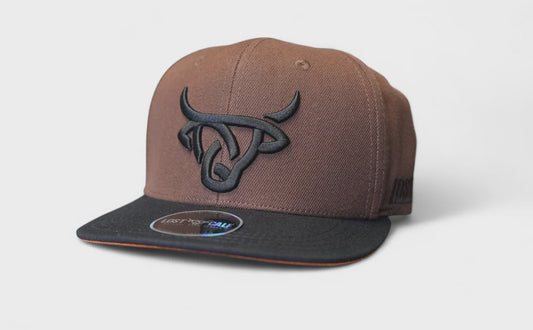 LOST CALF BASEBALL BROWN/BLACK CAP