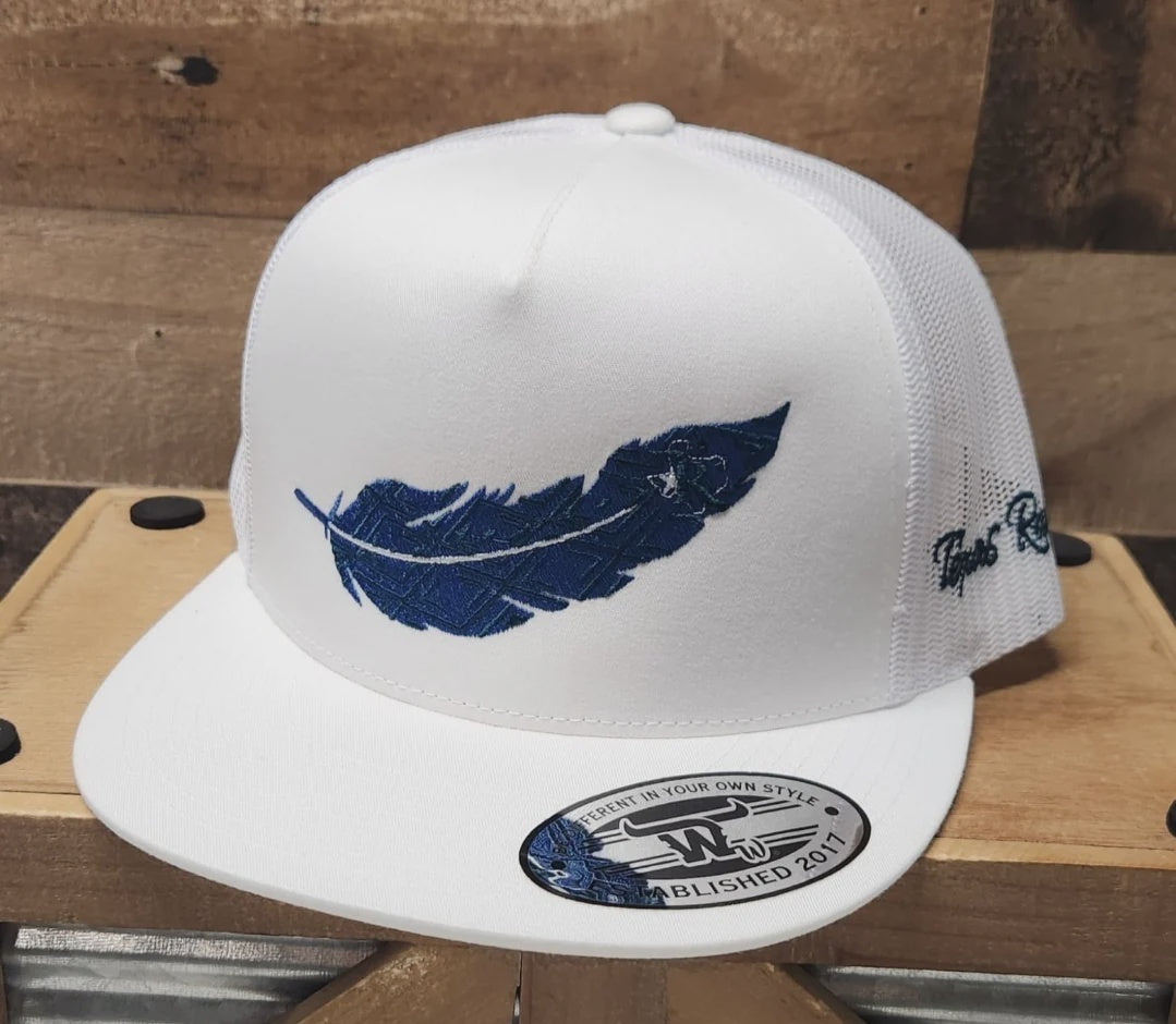 TEXAS RANCH PLUMA AZUL CAP
