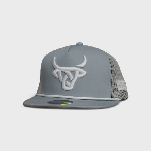 LOST CALF TWO MESH PANEL SLATE CAP
