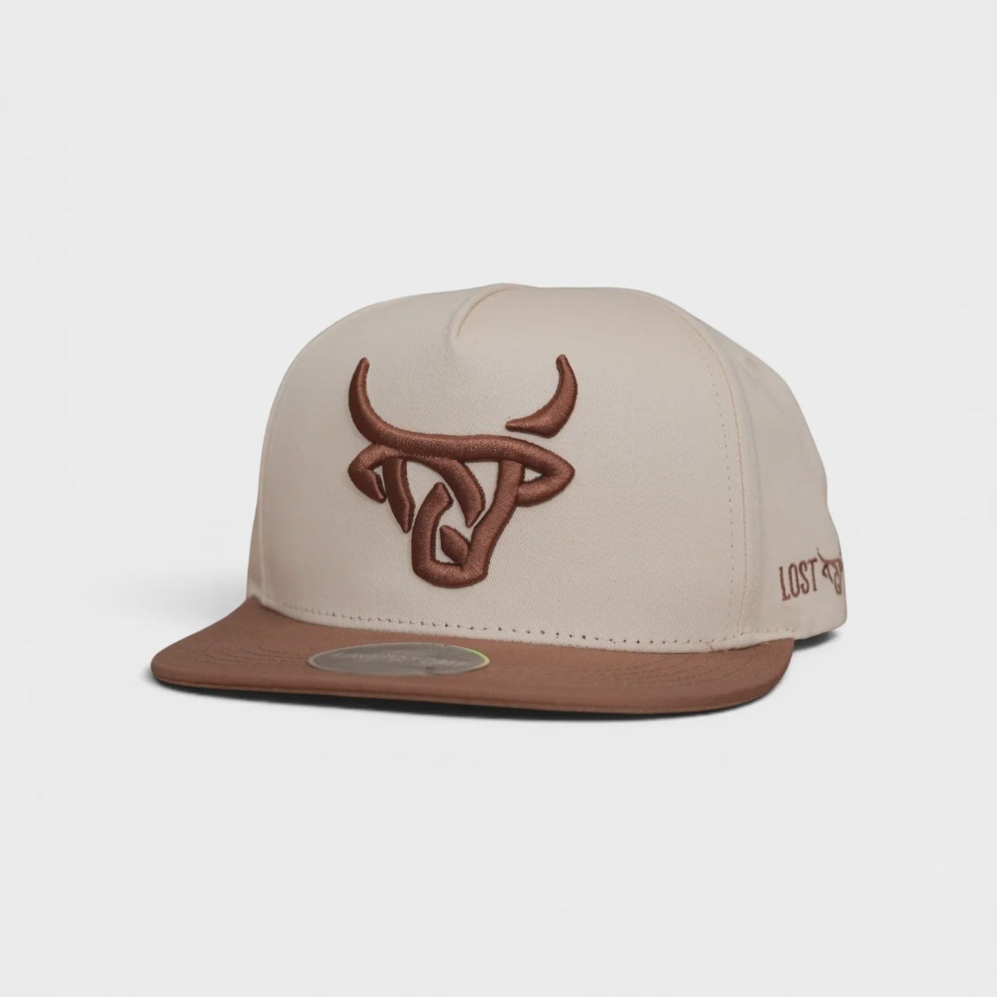 LOST CALF ADOBE FLAT CAP