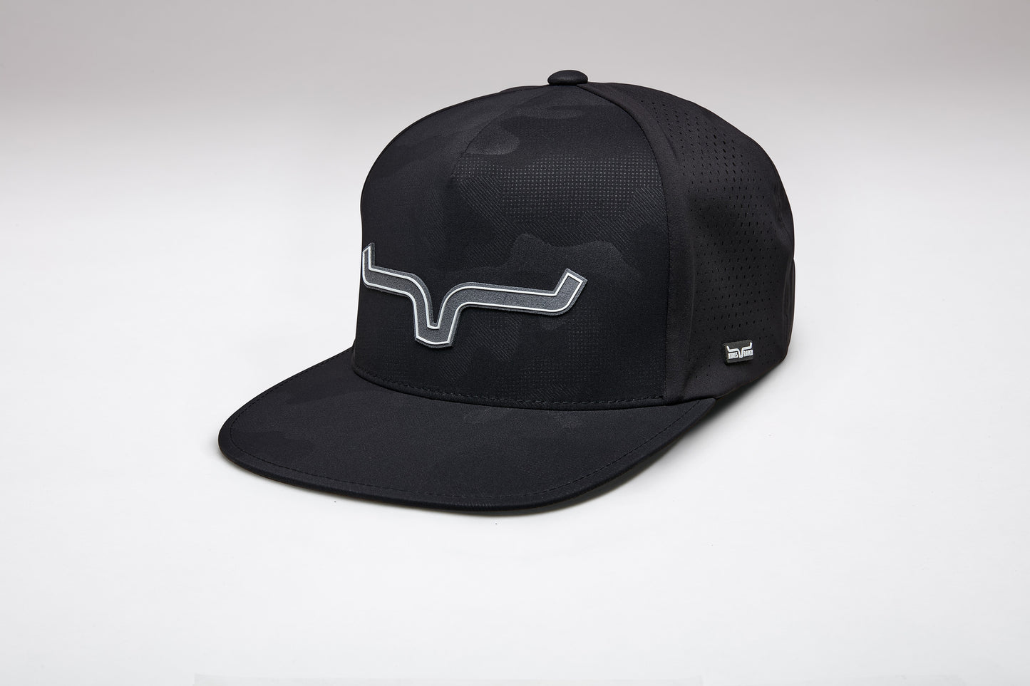 KIMES MEN HARD PRESSED BLACK CAMO CAP