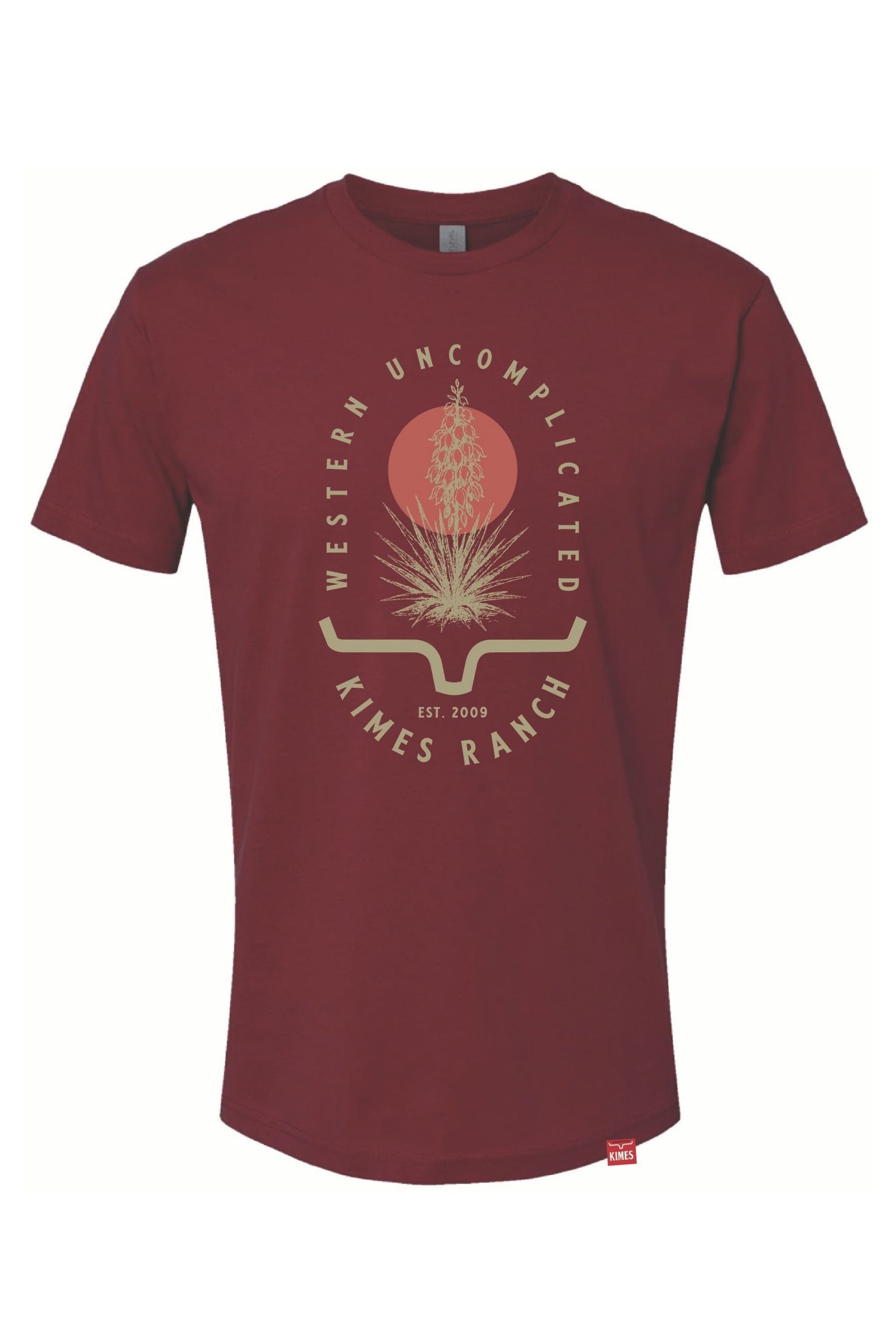 KIMES RANCH DROUGHT RESISTANT T-SHIRT - CARDINAL