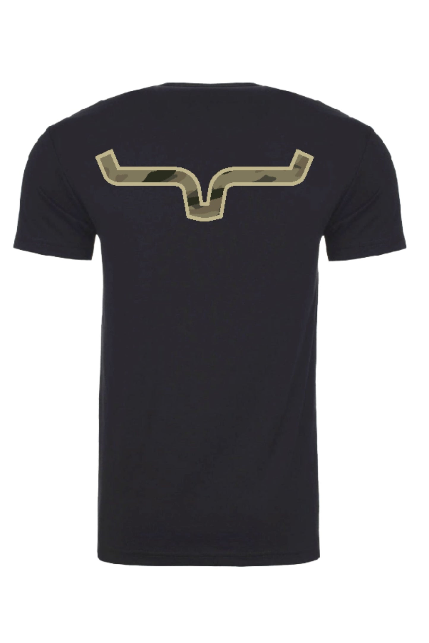 MSH0000251-BK001 | KIMES RANCH CAMO BACK T-SHIRT - BLACK