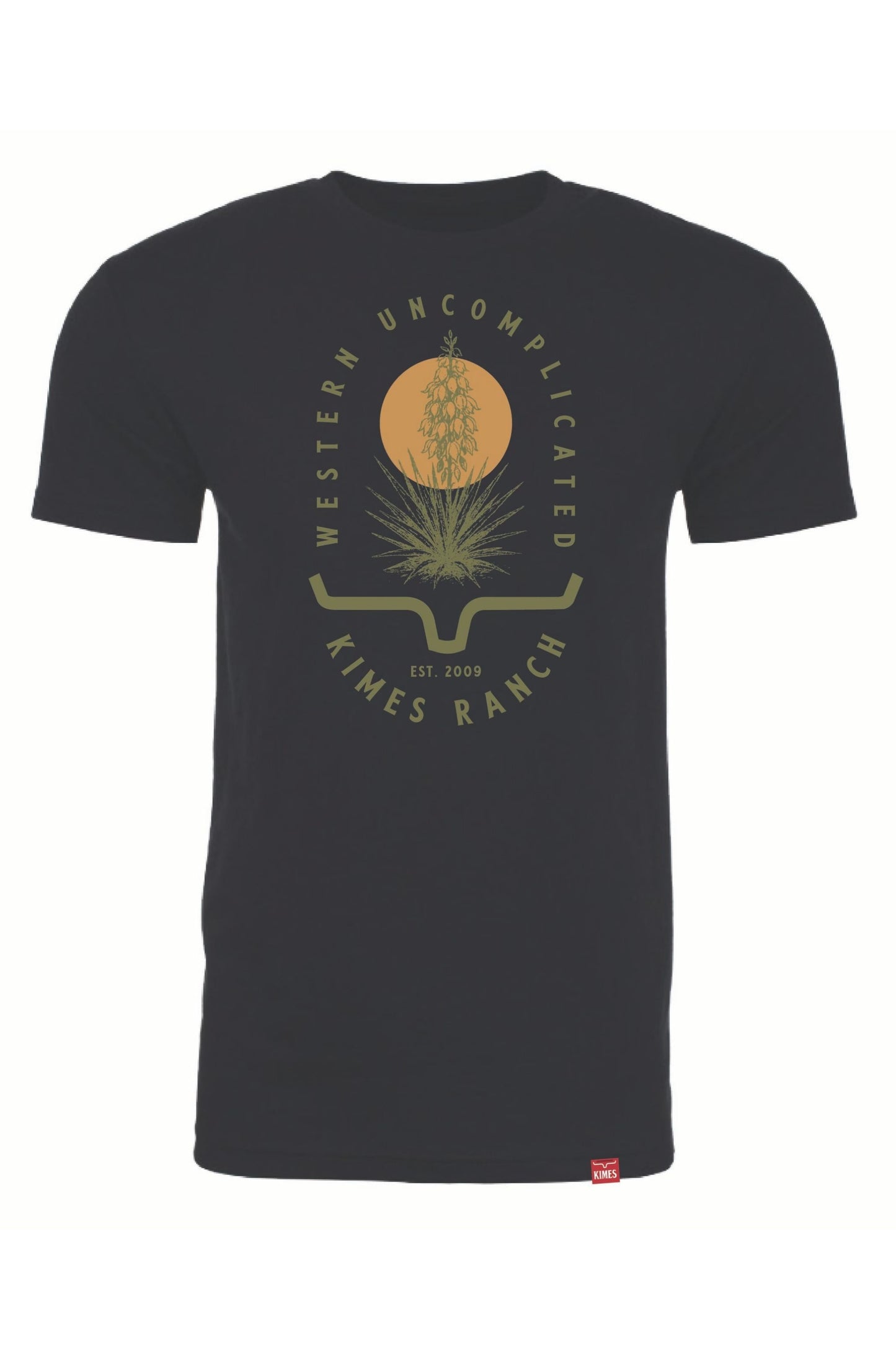 KIMES RANCH DROUGHT RESISTANT T-SHIRT - BLACK