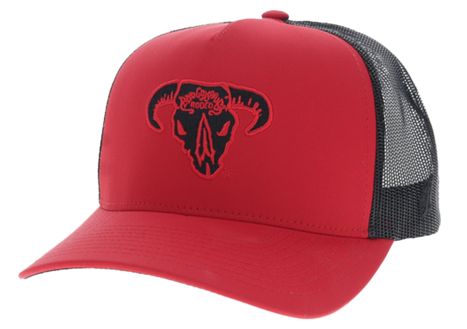 BC2609T-RDBK | HOOEY BAD COMPANY RED SKULL CAP