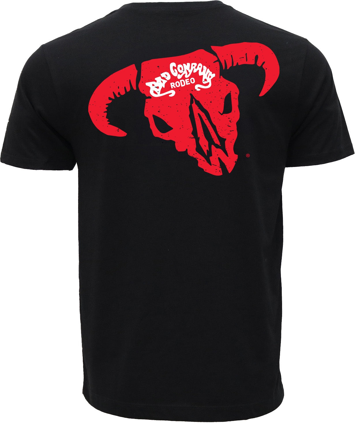 HT1831BK | HOOEY MEN'S BLACK CREW NECK DYE BAD COMPANY SS TEE